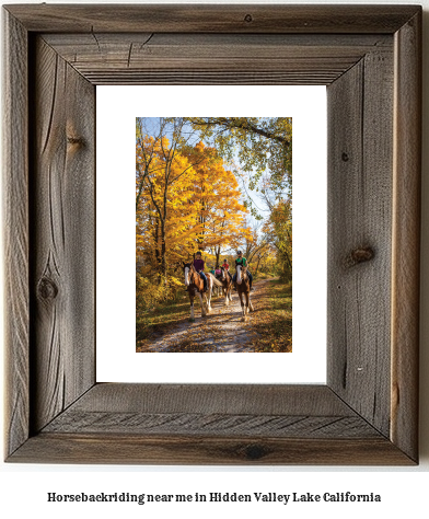 horseback riding near me in Hidden Valley Lake, California